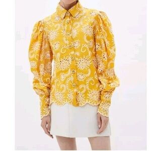 Sister Jane DREAM Broidery Ranch Scallop Shirt